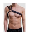 Chest Leather Harness side