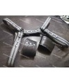 Leather Chest Harness and Cuffs