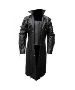 Gothic Leather Coat