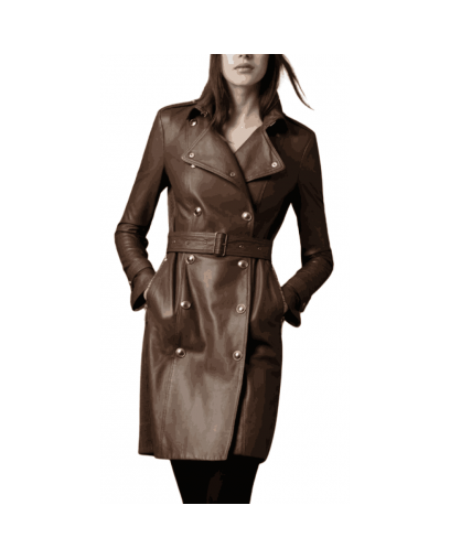 Leather Coat Women