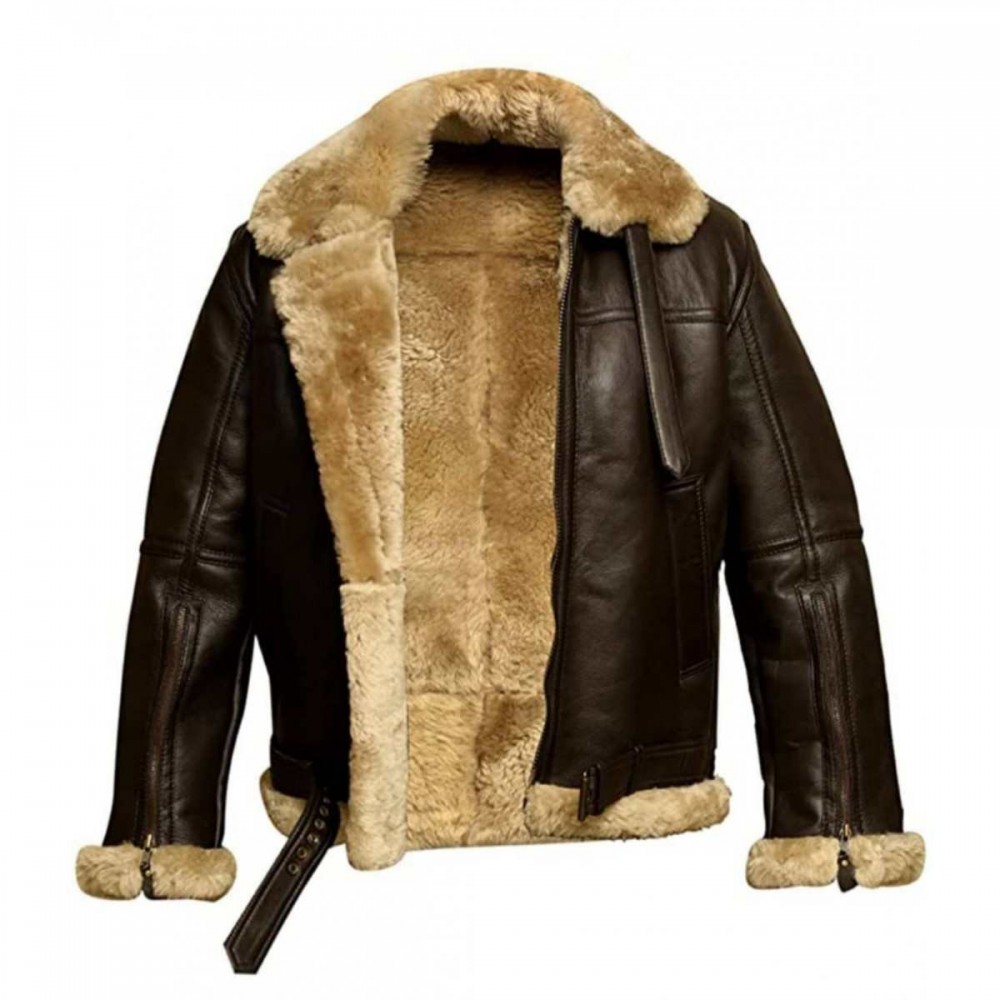 Men's Brown B3 Bomber Jacket