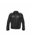 Brando Leather Jacket Spike studded