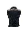 Leather Vest Jacket spike