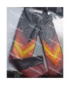 Leather Rubber Flag Pants with cuffs