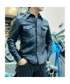 Full Sleeve Leather Shirt