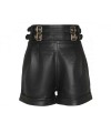 Leather High Waist Shorts