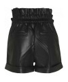 Leather High Waist Shorts