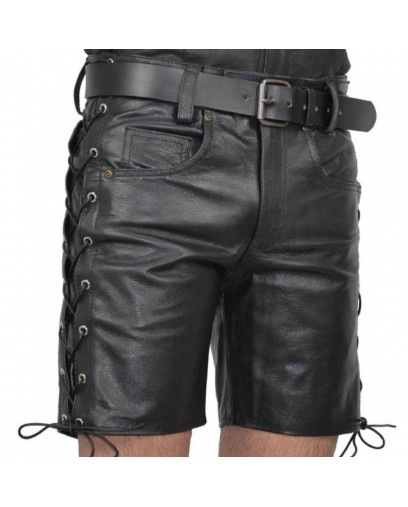 Leather Shorts