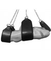 Leather Sex strap sling 