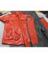 Red Leather Uniform Red Leather Uniform