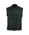 Leather Biker Vest