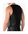 Leather Classic Bar Vest
