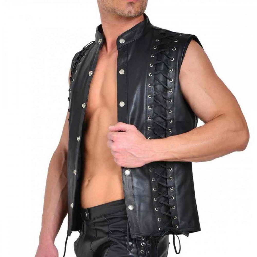 Leather Vest
