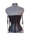 Leather Corset Bustier Lace Style Dress