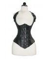 Leather Cup less Corset