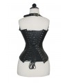 Leather Cup less Corset